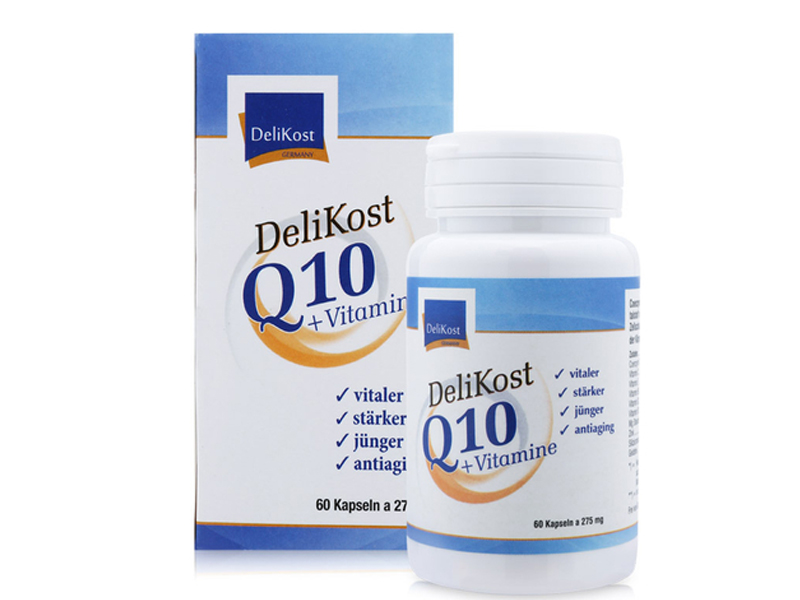 DeliKost Q10 + Vitamine tăng cường năng lượng cho cơ thể, làm khỏe hệ thống tim mạch , não, cơ bắp, chống não hóa